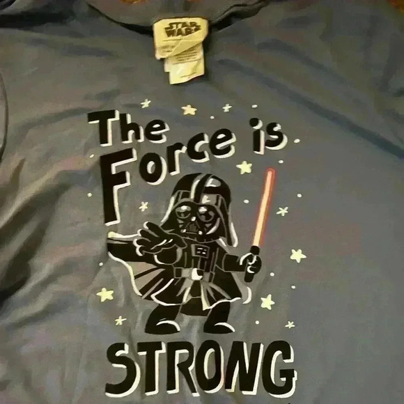 Girls pajama bundle- captain America and Star Wars - Picture 2 of 3